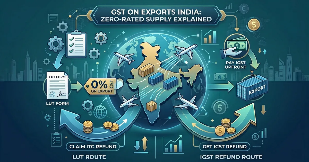 Gst Rationalisation Explained GST on Exports: Zero-Rated Supply Explained | Trade in Bharat