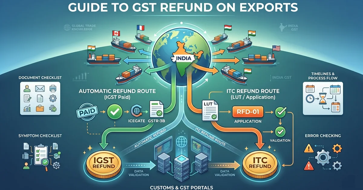 How to Claim GST Refund on Exports: Step-by-Step Guide | Trade in Bharat